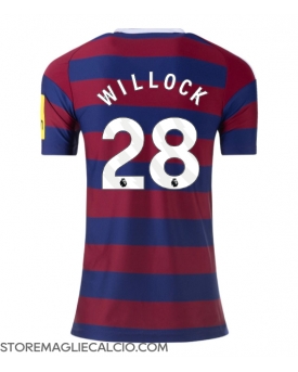Newcastle United Joe Willock #28 Maglia Gara Terza Repliche 2024-25 Donna Maniche Corte